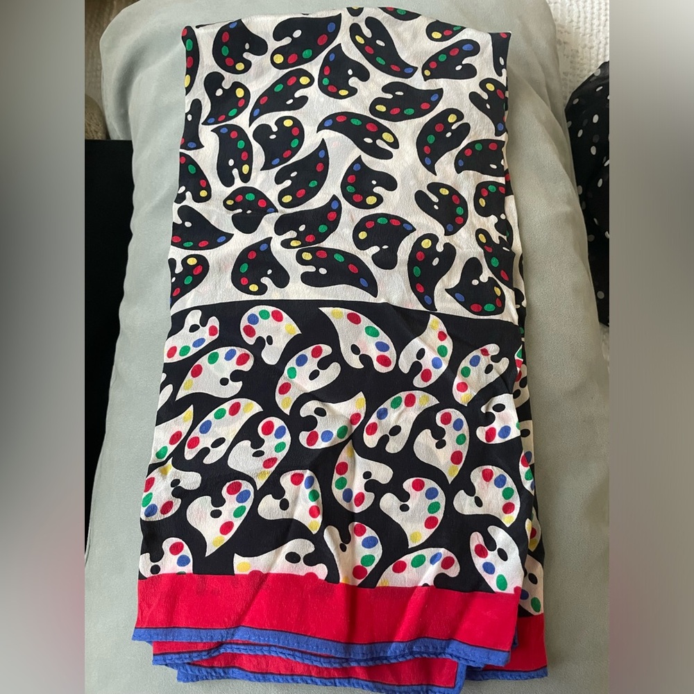 Adrienne Vittadini silk scarf